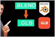 Converta GLB para BLEND gratuitamente